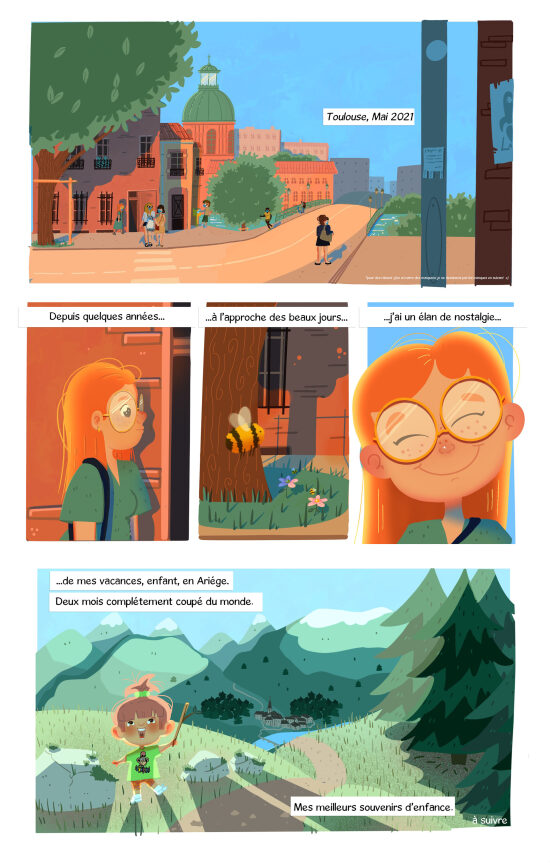 La dernière génération, projet BD