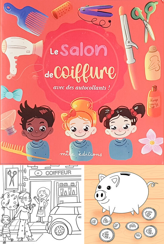 Le salon de coiffure, édition jeunesse