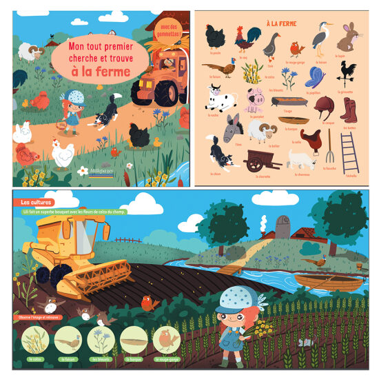 Mon 1er cherche et trouve à la ferme, édition jeunesse